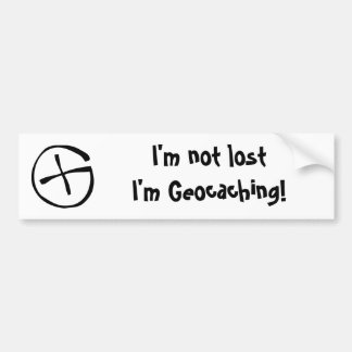 Geocaching Bumpersticker