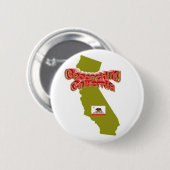 Geocaching California Button (Voorkant /achterkant)
