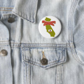 Geocaching California Button (In situ)