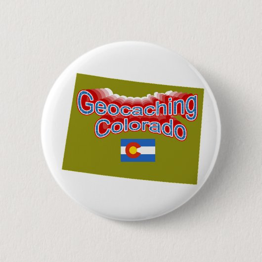 Geocaching Colorado Button (Voorkant)