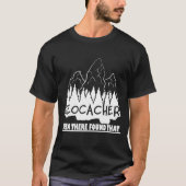 Geocaching Environmental Avid Geocacher Gift Idee T-shirt (Voorkant)
