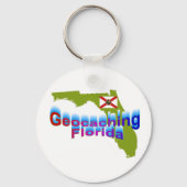 Geocaching Florida Sleutelhanger (Voorkant)