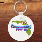 Geocaching Florida Sleutelhanger (Voorkant)