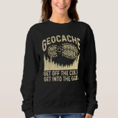 Geocaching for Men Women Kinder Cool Geocache _4 Trui (Voorkant)