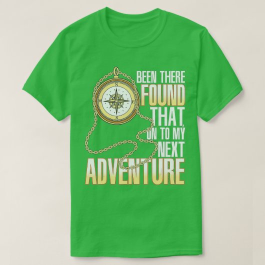 Geocaching Funny Scavenger Hunt Hiking T-shirt (Design voorkant)
