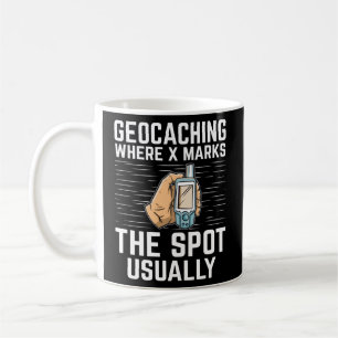 Geocaching Geocache Grappige Geocacher Sayi Koffiemok