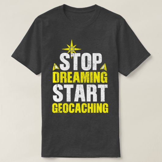 Geocaching Gezegde (3) T-shirt (Design voorkant)