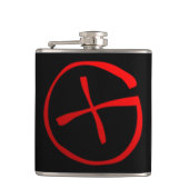 Geocaching Heupfles (Voorkant)