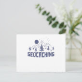 Geocaching in der Natur Briefkaart (Staand voorkant)