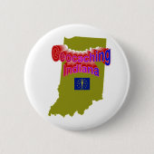 Geocaching Indiana Button (Voorkant)