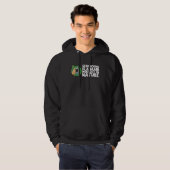 Geocaching is a brain workout in nature hoodie (Voorkant volledig)