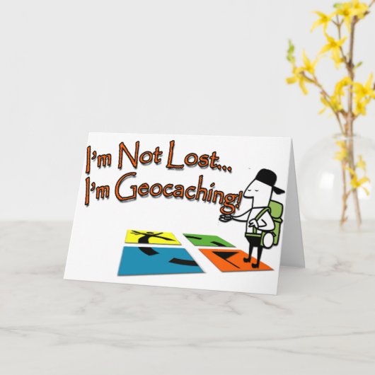 Geocaching Kaart (Gele Bloem)