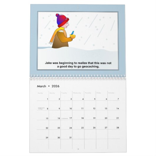 Geocaching Kalender (Mar 2026)