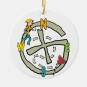 Geocaching Keramisch Ornament (Voorkant)