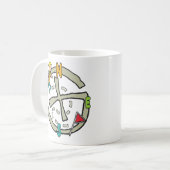 Geocaching Koffiemok (Voorkant links)