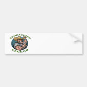 Geocaching Legend Bumpersticker (Voorkant)