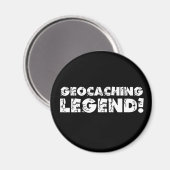 Geocaching Legend! Magneet (Voorkant / Achterkant)