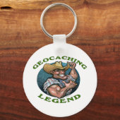 Geocaching Legend Sleutelhanger (Voorkant)