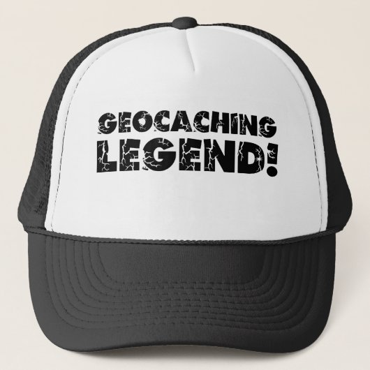 Geocaching Legend! Trucker Pet (Voorkant)