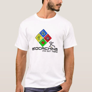Geocaching Logo Stickman Graphic Shirten! T-shirt