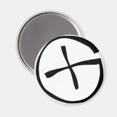 Geocaching Magneet (Voorkant / Achterkant)