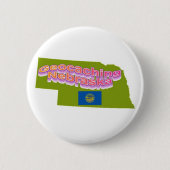 Geocaching Nebraska Button (Voorkant)