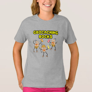 Geocaching Rocks T-shirt