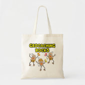 Geocaching Rocks Tote Bag (Voorkant)