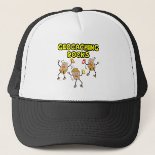 Geocaching Rocks Trucker Pet