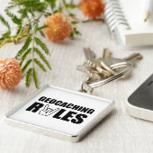 Geocaching Rules Sleutelhanger (Zijkant)