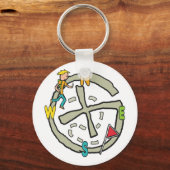 Geocaching Sleutelhanger (Achterkant)