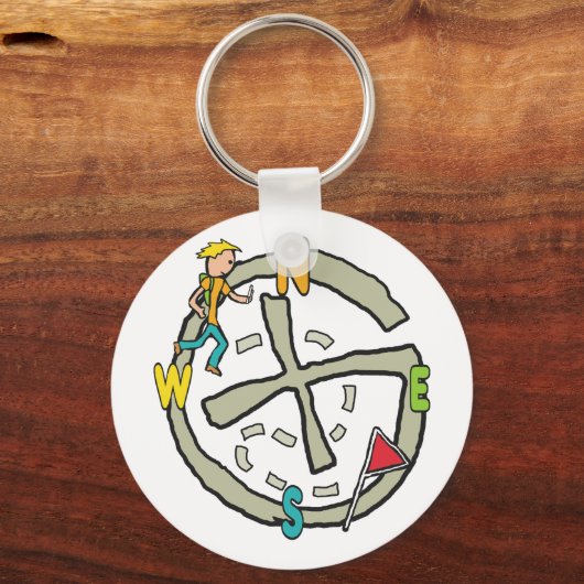Geocaching Sleutelhanger (Achterkant)