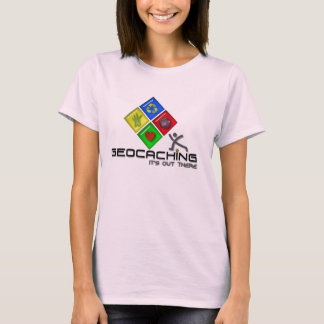 Geocaching Stickman Geocacher T Shirt en Gifts