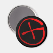Geocaching Symbool Magneet (Voorkant / Achterkant)