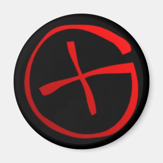Geocaching Symbool Magneet (Voorkant)