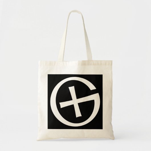 Geocaching Symbool Tote Bag (Voorkant)