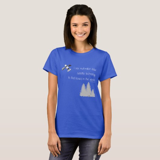 Geocaching T-shirt (Voorkant volledig)