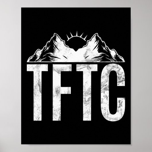 Geocaching Tftc Geocache Schatzoeken Pride Ge Poster (Voorkant)