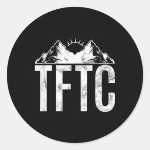 Geocaching TFTC Geocache Treasure Hunting Pride Ge Ronde Sticker