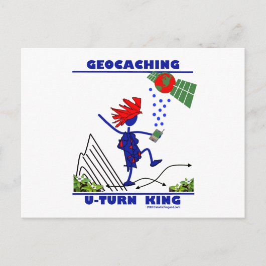 Geocaching U Drakkoning Briefkaart (Voorkant)