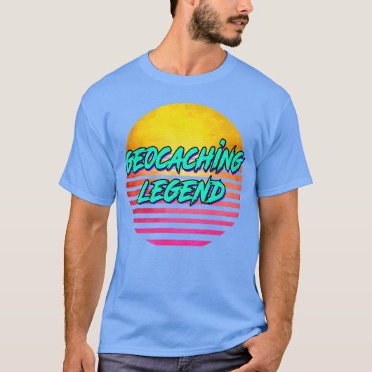 Geocaching vrienden t-shirt (Voorkant)