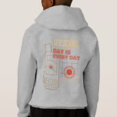 Geocachingdag is elke dag een GPS-grafiek (Achterkant)