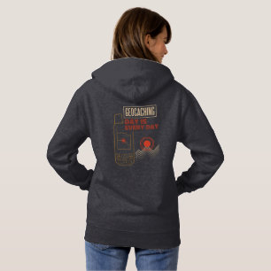 Geocachingdag is elke dag een GPS-grafiek Hoodie