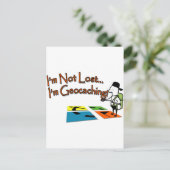 Geocahing Briefkaart (Staand voorkant)