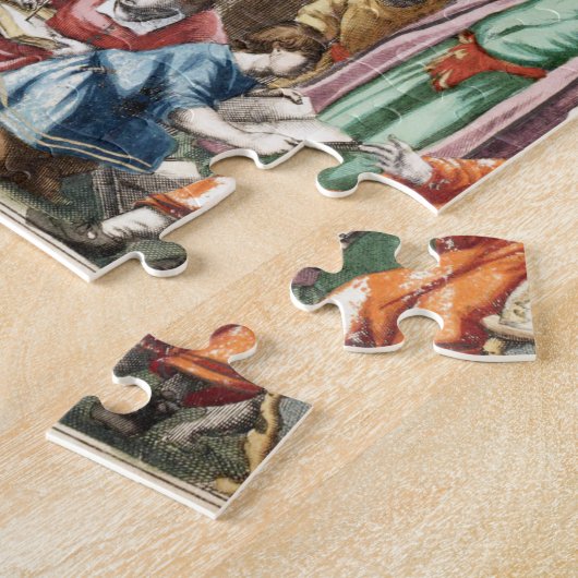 Geocentrisch model legpuzzel (Zijkant)