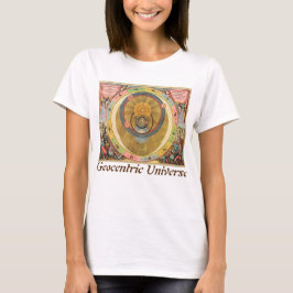 Geocentrisch universum t-shirt