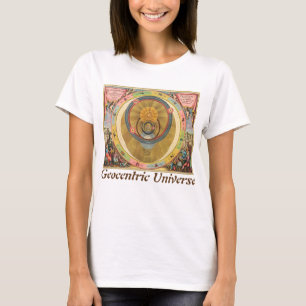 Geocentrisch universum t-shirt