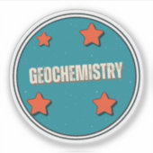 Geochemie Sticker (Voorkant)