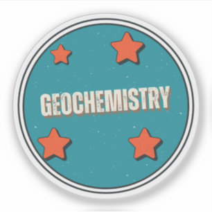 Geochemie Sticker