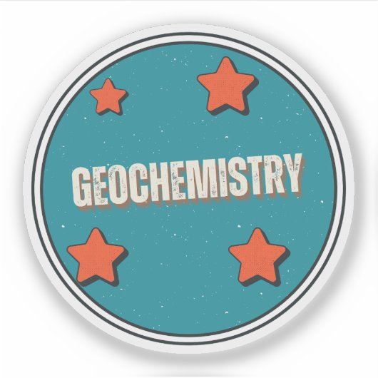 Geochemie Sticker (Voorkant)